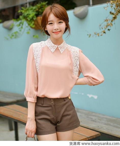 秋装俏打底还看小翻领-第1张图片-货源库