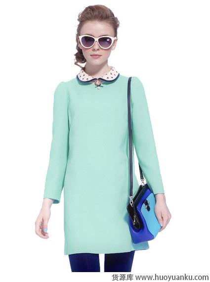 秋装俏打底还看小翻领-第5张图片-货源库