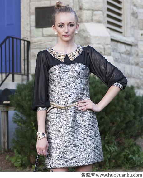 秋装俏打底还看小翻领-第8张图片-货源库