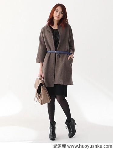 巧搭宽松外套修身不臃肿-第5张图片-货源库 巧搭宽松外套修身不臃肿-第5张图片-货源库