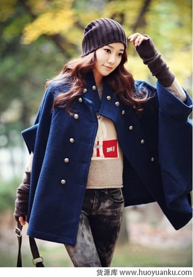 初冬苗条感装扮-第2张图片-货源库