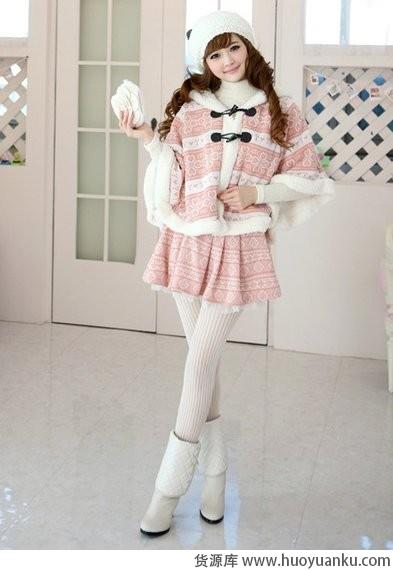 冬日公主装甜美化身俏佳人-第2张图片-货源库