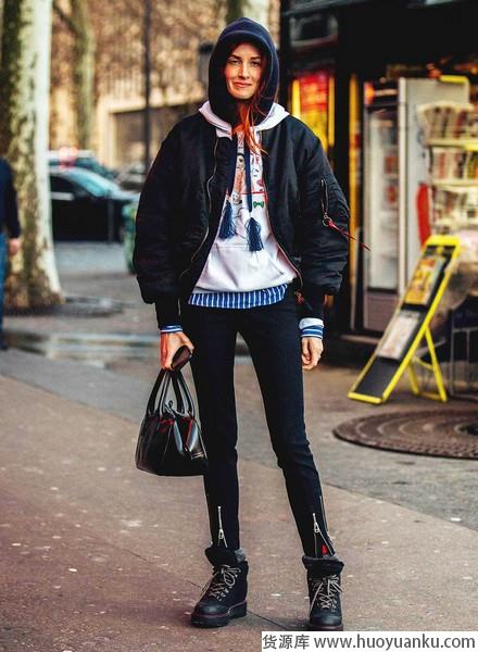 夹克造型轻松凹,春季混搭超时髦-第2张图片-货源库 夹克造型轻松凹,春季混搭超时髦-第2张图片-货源库