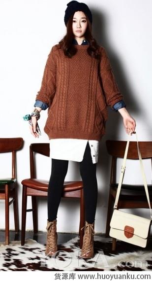 宽松毛衣年末遮赘肉-第4张图片-货源库 宽松毛衣年末遮赘肉-第4张图片-货源库