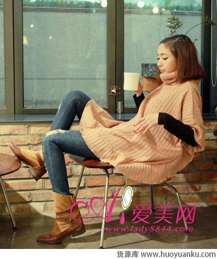 彩色毛衣的抢眼穿搭-第3张图片-货源库