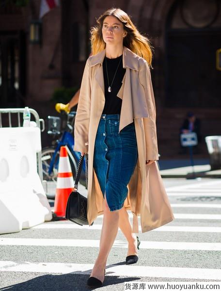 秋装外套选对不选贵,风衣优雅回归-第1张图片-货源库 秋装外套选对不选贵,风衣优雅回归-第1张图片-货源库