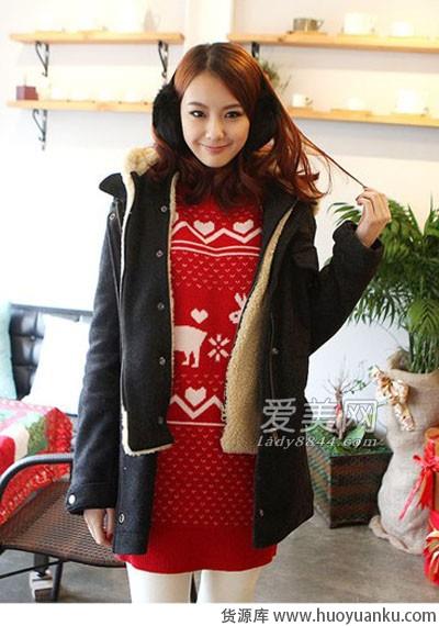 摆脱沉闷冬日红色单品的搭配-第7张图片-货源库