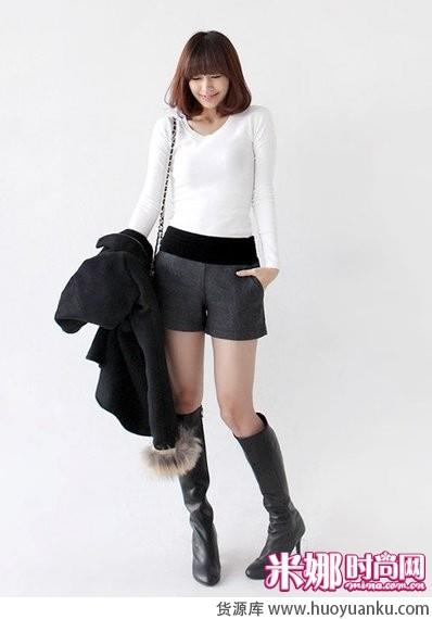 长筒靴帮忙打造细直美腿-第10张图片-货源库