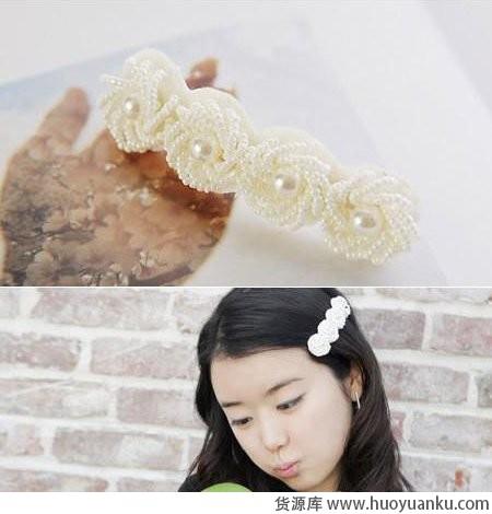 年末Party闪亮发饰秀出新意-第2张图片-货源库