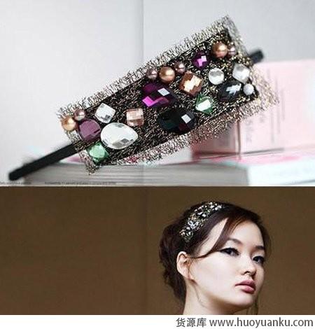 年末Party闪亮发饰秀出新意-第3张图片-货源库