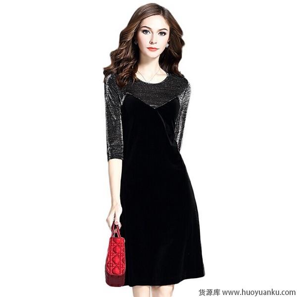 假两件连衣裙，轻轻套上就能优雅出行-第4张图片-货源库