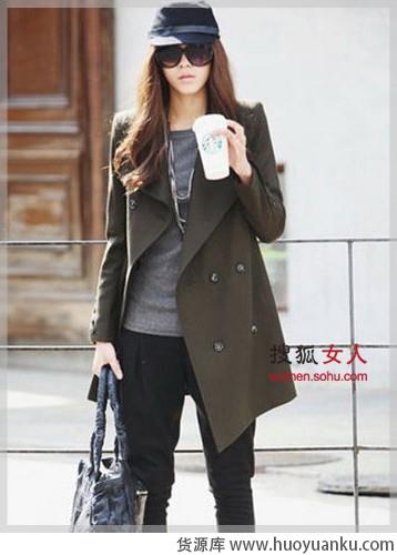 利落大方新款风衣-第2张图片-货源库 利落大方新款风衣-第2张图片-货源库