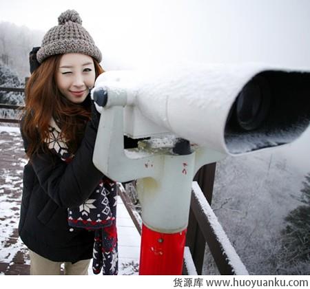 冬雪天韩国MM的时尚着装-第3张图片-货源库 冬雪天韩国MM的时尚着装-第3张图片-货源库