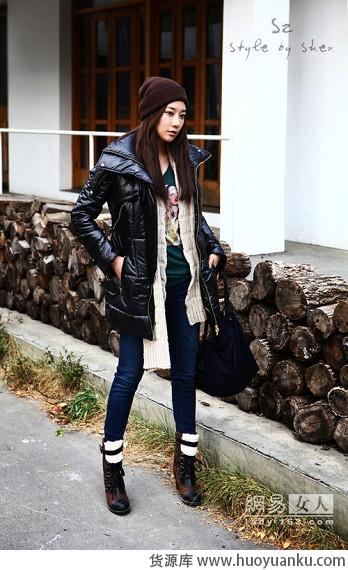 一件羽绒服的四种风格八款搭配 一件羽绒服的四种风格八款搭配-第1张图片-货源库