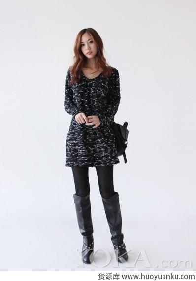长袖连衣裙保暖又时髦 长袖连衣裙保暖又时髦-第1张图片-货源库