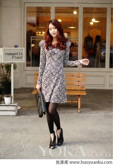 长袖连衣裙保暖又时髦-第5张图片-货源库 长袖连衣裙保暖又时髦-第5张图片-货源库