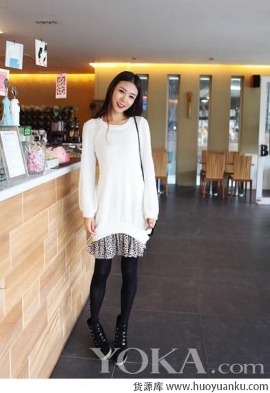 长袖连衣裙保暖又时髦-第6张图片-货源库 长袖连衣裙保暖又时髦-第6张图片-货源库