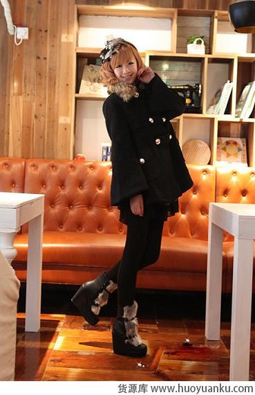 毛毛皮草外套冬日时尚新指标-第4张图片-货源库