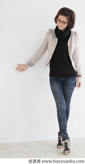 潮款短外套让你美丽大变身-第1张图片-货源库 潮款短外套让你美丽大变身-第1张图片-货源库