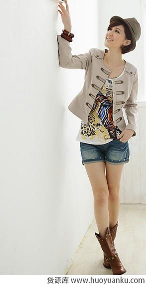 潮款短外套让你美丽大变身-第9张图片-货源库 潮款短外套让你美丽大变身-第9张图片-货源库