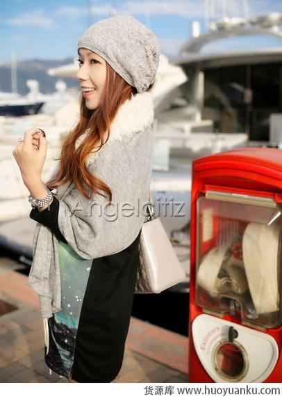 冷风袭来围脖毛领最重要了-第5张图片-货源库