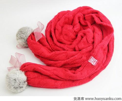 冷风袭来围脖毛领最重要了-第8张图片-货源库