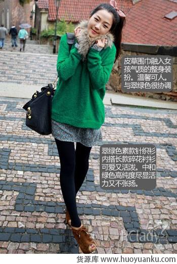 教你围巾的瘦脸搭配-第2张图片-货源库 教你围巾的瘦脸搭配-第2张图片-货源库