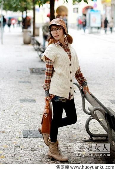 秋冬时尚马甲大集合-第7张图片-货源库