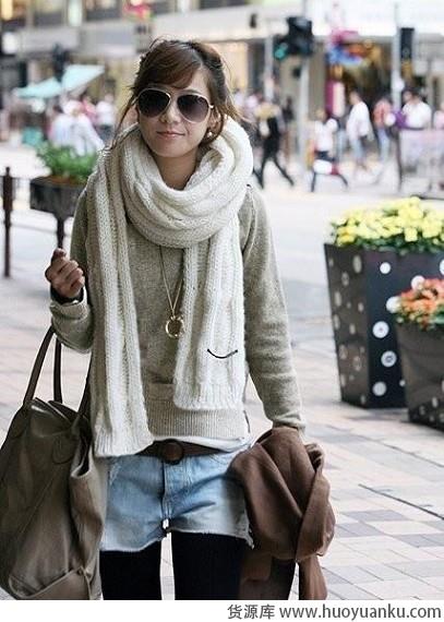 早春最IN围巾搭配(二)-第1张图片-货源库 早春最IN围巾搭配(二)-第1张图片-货源库