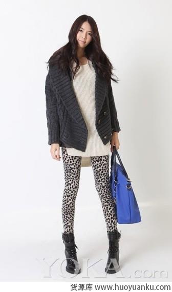 简单实用开衫毛衣-第1张图片-货源库