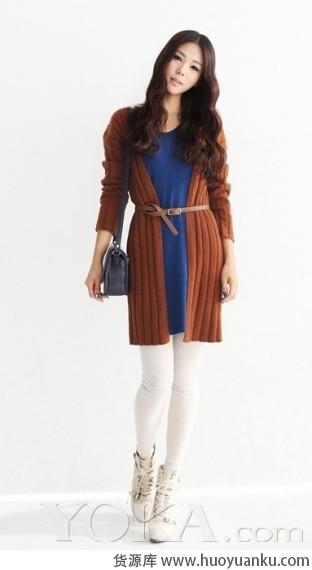 简单实用开衫毛衣-第3张图片-货源库