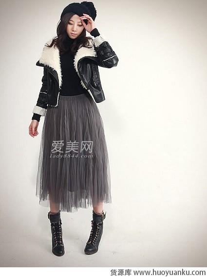 灰黑色装扮低调又迷人-第7张图片-货源库 灰黑色装扮低调又迷人-第7张图片-货源库