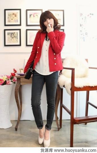 春夏季修身小西装-第5张图片-货源库