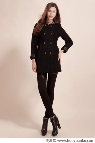 秋搭第二式:大衣+长款毛衣-第1张图片-货源库 秋搭第二式:大衣+长款毛衣-第1张图片-货源库