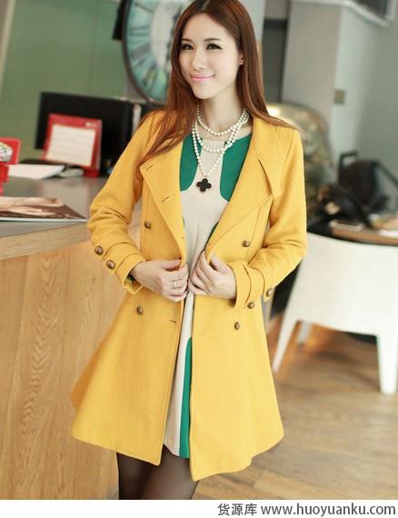 秋搭第二式:大衣+长款毛衣-第7张图片-货源库 秋搭第二式:大衣+长款毛衣-第7张图片-货源库